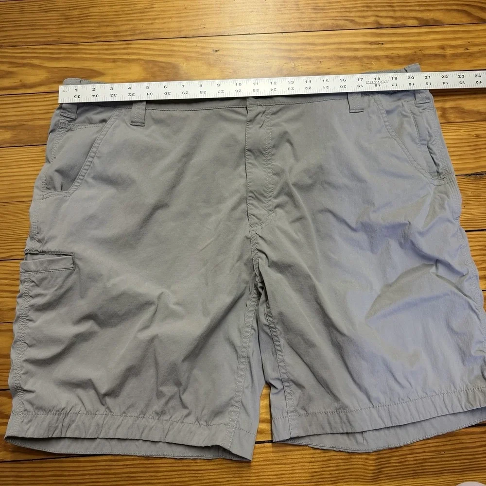 Carhartt Force Relaxed Fit Lightweight Ripstop Work Shorts Gray Mens 42 BS4198-M